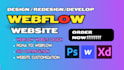 design responsive webflow website, webflow expert, figma to webflow website