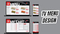 do amazing static tv digital menu screen menu print menu animated menu tv menus