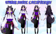 do vtuber commission live2d 3d vtuber model rigging vrc vroid vrm custom avatar