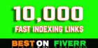 make 10,000 fast indexing SEO links by scrapebox blast