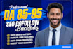 do monthly off page SEO link building authority white hat dofollow backlinks