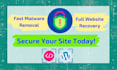 make fast recovery of website removing malware full security