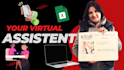 be your professional virtual assistant