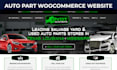 build automotive woocommerce website auto part website auto part store