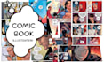 comic book illustration graphic novel comic book artist comic artist comic cover