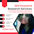conduct in depth SEO keyword research and competitor analysis