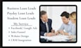 generate payday loans lead holiday loan student loan leads business loan leads