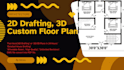 create 2d layout plan and isometric drawing on autocad