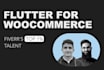 develop flutter app for woocommerce
