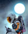 draw cool outer space astronaut illustration