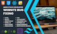 fix your website issues, javascript, HTML, and CSS bug fixing and development