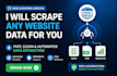 build a custom web scraper for websites and data extraction