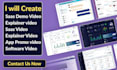 create saas explainer video and saas video