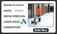 generate snow plough leads snow removal leads lawn care leads moving snow leads
