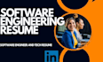 software engineering tech resume software architect CV as a tech resume writer