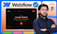 make a business portfolio on webflow