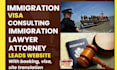 design immigration visa consulting, passport website, immigration facebook ads