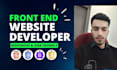 develop responsive websites using HTML, CSS, and javascript