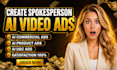 make ai spokesperson videos