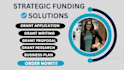do grant writing, grant proposal, business plan for small business and 501c3