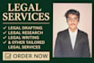 draft and review legal documents, contracts and policies