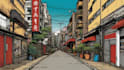 create a manga style comic based on your script
