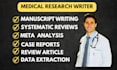 do medical manuscript, systematic review, review article, case report and ma