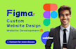 do custom figma web design and website development