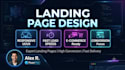 develop nextjs landing page design using react and tailwind