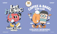 create vintage cartoon character retro mascot illustration