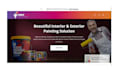 painting website with wordpress house painting website painting interior leads