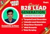 do niche specific b2b lead generation that delivers results