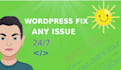fix any wordpress issue
