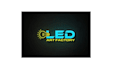 make modern brilliant led light logo