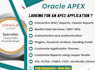 develop database fix bugs build apex forms security features, authorizations