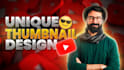 design unique thumbnails that attract viewers