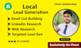 do local lead generation and build prospect email list
