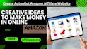 create an autopilot amazon affiliate website with autoblog