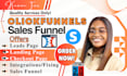 clickfunnels landing page, ghl systeme landing page,sales funnel in click funnel
