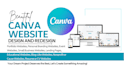 design redesign stunning amazing and effective canva website