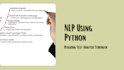 do nlp, machine learning and text analysis tasks in python