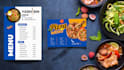 design professional menus and flyers for restaurants cafe bar