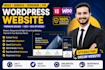 build or rebuild wordpress website, redesign wordpress or fix wordpress website