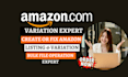 create amazon variations listings and fix bulk file operation experts