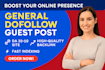 do general dofollow guest post