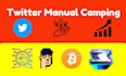do promote crypto, token, web3 and nft on twitter