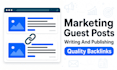 write and publish marketing blog guest post with SEO backlink services