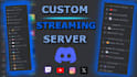 make you a professional discord server for streamers
