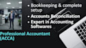 do bookkeeping in quickbooks online complete setup and reconciliation