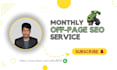 build premium monthly SEO forum posts, blog comments, profile backlinks, web 2 0